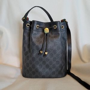 Vintage Gucci Ophidia mini bucket bag